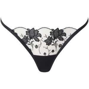 Bluebella Yvette Brief Black/Sheer - 10