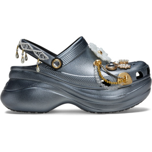 Crocs Bae Jewel Bedazzled Clog; Black, W4