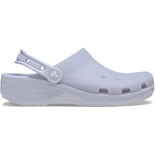 Crocs Classic Frosted Clog; Purple Moon, W5/M3