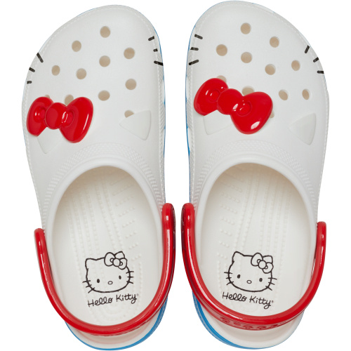 Crocs Hello Kitty Classic Clog; White, W7/M5
