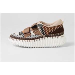 Django & Juliette Comas Dj Latte Multi Latte Sneakers Womens Shoes Casual Sneakers