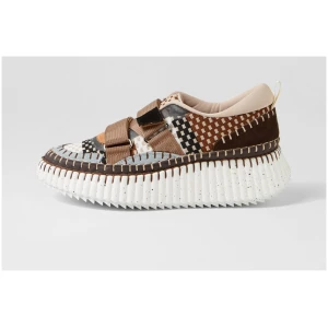 Django & Juliette Comas Dj Latte Multi Latte Sneakers Womens Shoes Casual Sneakers