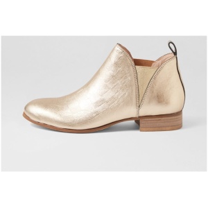 Django & Juliette Foe Champagne Crush Leather Champagne Crush Boots Womens Shoes Casual Ankle Boots