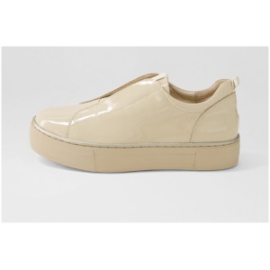 Django & Juliette Fredie Dj Oatmeal Oatmeal Sole Patent Leather Oatmeal Oatmeal Sole Sneakers Womens Shoes Casual Casual Sneakers