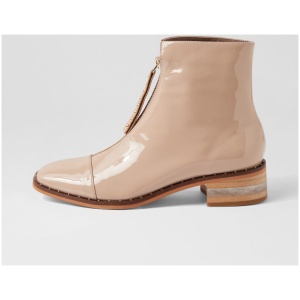 Django & Juliette Fridays Dj Cafe Patent Leather Cafe Boots Womens Shoes Casual Ankle Boots