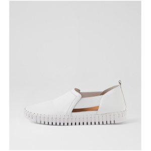 Django & Juliette Harmless Dj White White Sole Leather White White Sole Shoes Womens Shoes Casual Flat Shoes