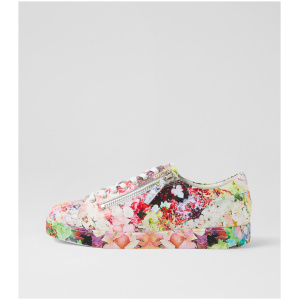 Django & Juliette Jeloria Dj Pastel Multi Leather Pastel Multi Sneakers Womens Shoes Casual Casual Sneakers