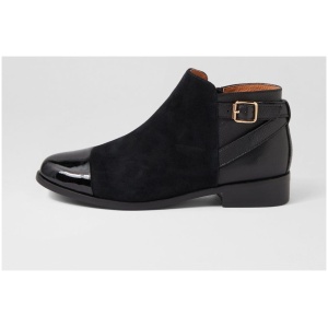 Django & Juliette Leart Dj Black Multi Black Boots Womens Shoes Casual Ankle Boots