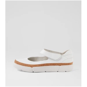 Django & Juliette Toshae Dj White White Sole Leather White White Sole Shoes Womens Shoes Casual Flat Shoes