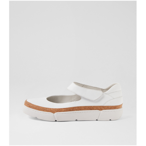 Django & Juliette Toshae Dj White White Sole Leather White White Sole Shoes Womens Shoes Casual Flat Shoes
