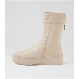 Django & Juliette Wazel Dj Milk Milk Sole Leather Milk Milk Sole Boots Womens Shoes Casual Calf Boots