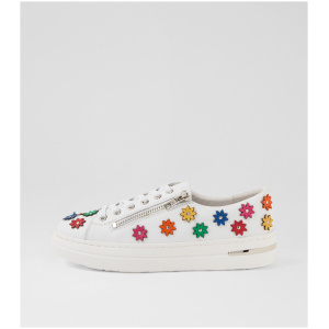 Django & Juliette Wyntendo Dj White Bright Multi White Bright Sneakers Womens Shoes Casual Casual Sneakers