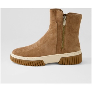 Django & Juliette Yeliza Dj Lt Choc Vanilla & Gum Suede Sole Lt Choc Vanilla & Gum Boots Womens Shoes Ankle Boots