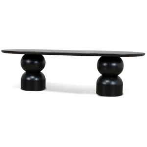 Elemental 2.8m Dining Table - Full Black by Interior Secrets - AfterPay Available