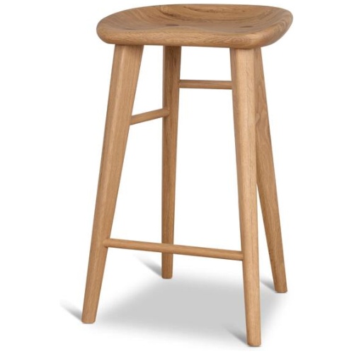 Elvo 65cm Bar Stool - Natural by Interior Secrets - AfterPay Available