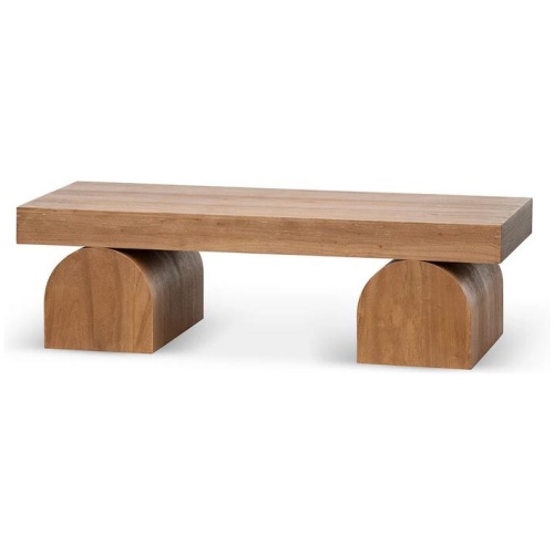 Ex Display - Henley 1.3m Elm Coffee Table - Natural by Interior Secrets - AfterPay Available
