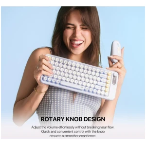 Fantech GO MOCHI85 Wireless Keyboard and Mouse Combo (Blue)