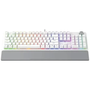 Fantech MK853 MAXPOWER RGB Gaming Mechanical Keyboard (White) (Outemu Blue Switch)