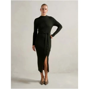 Forever New Women's Kiara Button Detail Midi Dress in Green