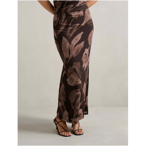 Forever New Women's Mia Mesh Maxi Skirt in Barkley Floral Co-Ord