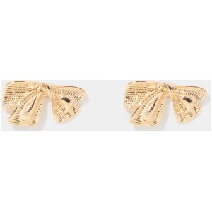 Forever New Women's Mireille Metal Bow Stud Earrings in Gold
