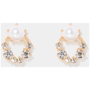 Forever New Women's Rita Round Stone Earring