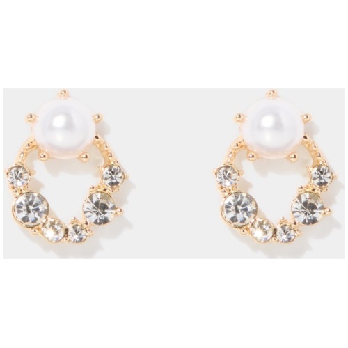 Forever New Women's Rita Round Stone Earring