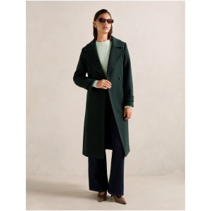 Forever New Women's Sadie Belted Coat in Dark Khaki