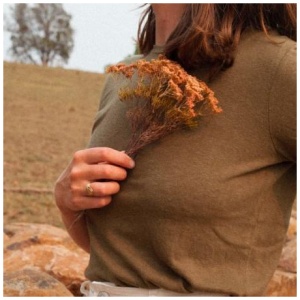 Hemp Clothing Australia Classic Tee - Olive