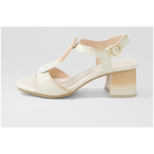 Hispanitas Iris 11 Hi Panna Leather Panna Sandals Womens Shoes Dress Heeled Sandals