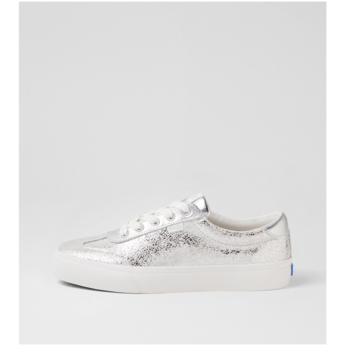 Keds Jump Kick T Toe Ke Silver Leather Silver Sneakers Womens Shoes Casual Casual Sneakers