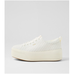 Keds Skyler Ke Snow White Canvas Snow White Sneakers Womens Shoes Casual Casual Sneakers