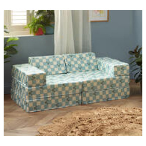 Kids Mickey Mouse Play Sofa Blue