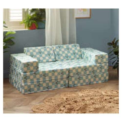 Kids Mickey Mouse Play Sofa Blue