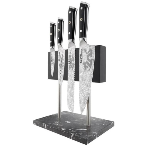 Kiyoshi Koto 5 Piece Knife Block Set by Baccarat