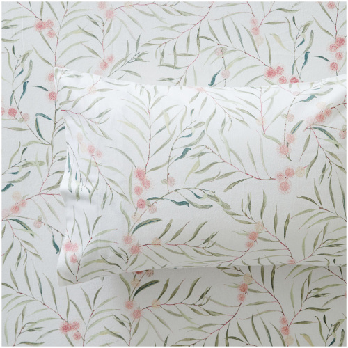 Laurina Flannelette Sheet Set - Queen