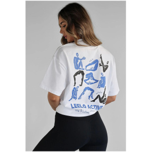 Leelo Active The Pilates Collection Tee White