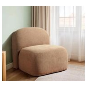Leura Pumpkin Block Armchair Orange