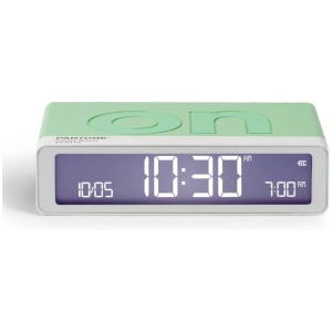 Lexon Flip Classic Reversible Alarm Clock PANTONE - Green