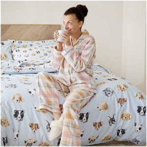 Mara Check Flannelette Pyjamas - Large