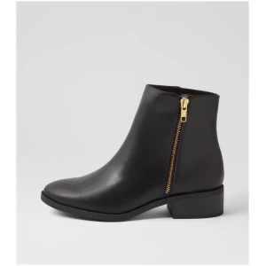 Matt & Nat Liman Nm Black Smooth Black Boots Womens Shoes Casual Ankle Boots