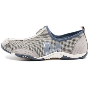 Merrell Barrado Silver Sea Fabric Silver Sea Sneakers Womens Shoes Casual Casual Sneakers