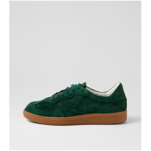 Mollini Deelara Mo Green Suede Green Sneakers Womens Shoes Casual Casual Sneakers