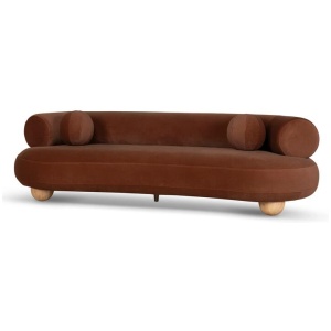 Nimbus 3 Seater Sofa - Red Bronze by Interior Secrets - AfterPay Available