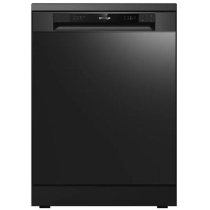 Omega 60cm Freestanding Dishwasher - Black Stainless Steel