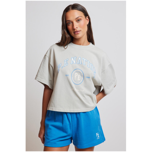 P.E Nation Way Back Tee Washed Moonstruck