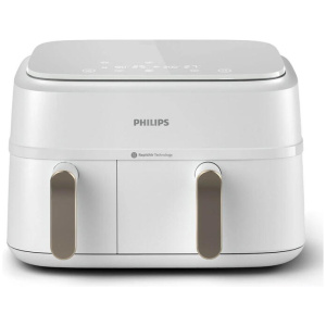 Philips 3000 Series Dual Basket 9L Air Fryer XXL - White