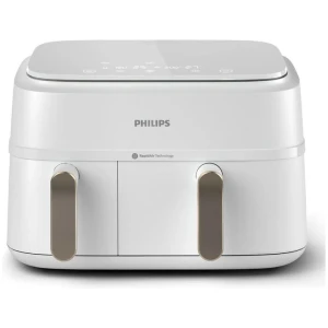 Philips 3000 Series Dual Basket 9L Air Fryer XXL - White