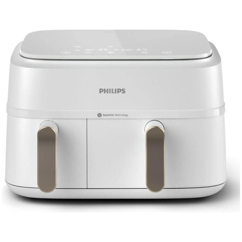 Philips 3000 Series Dual Basket 9L Air Fryer XXL - White