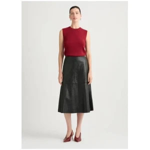 Presley Leather Skirt